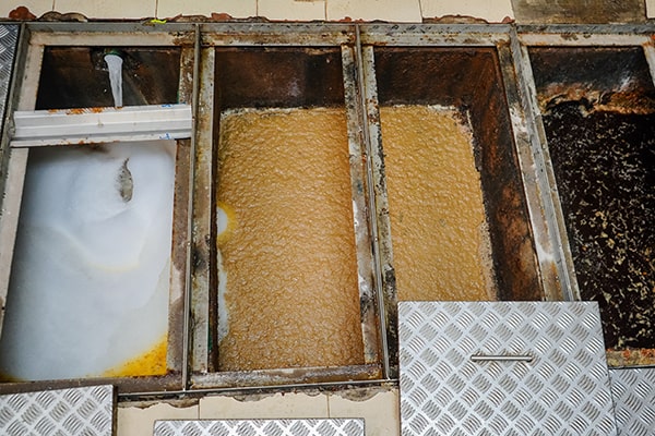 the key components of an effective grease trap maintenance program include regular inspections, cleaning, and documentation